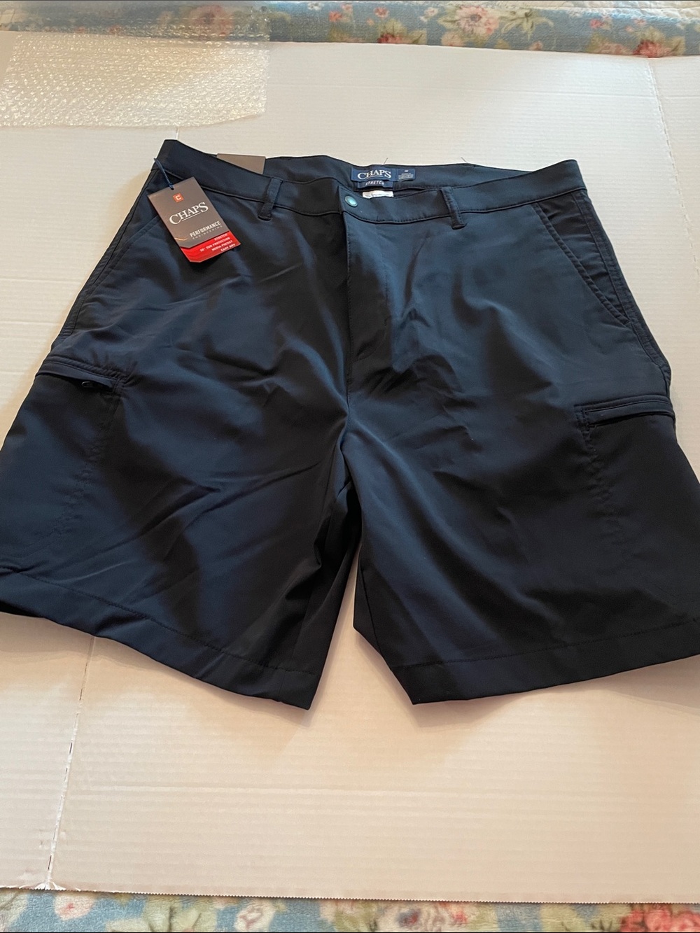 Chaps Men’s Stretch Performance Chinos - Black